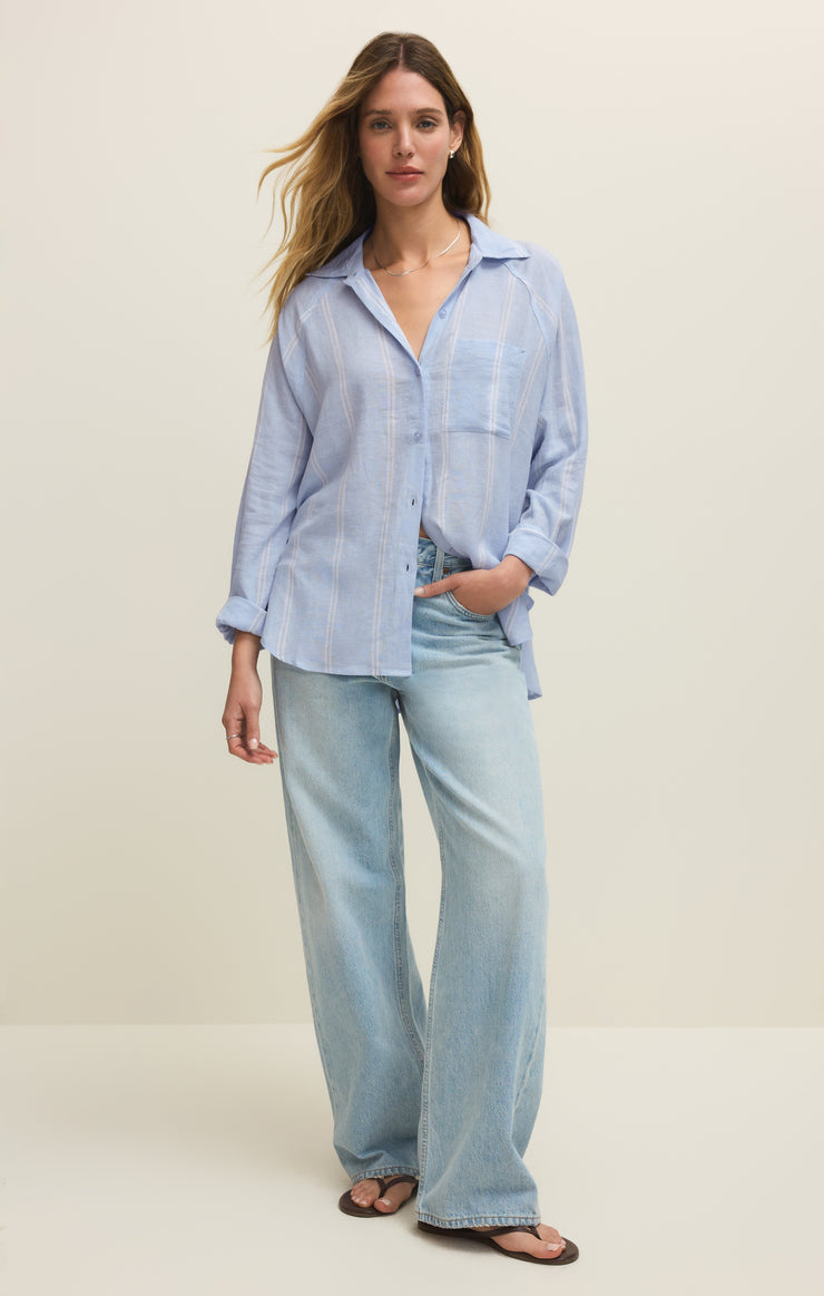 Z Supply The Perfect Linen Top