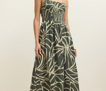 Bayside Tova Palm Midi Dress