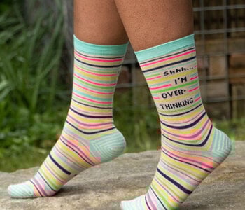 I'm Overthinking Socks