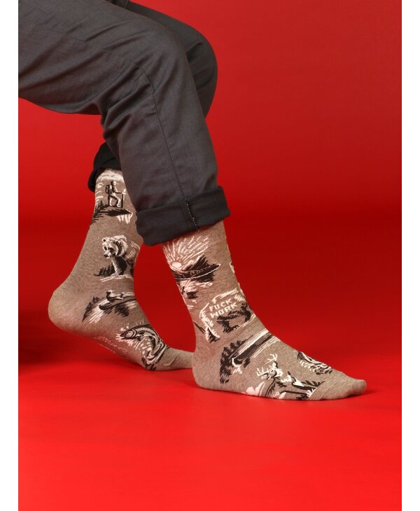 Blue Q F*** Work Men's Socks