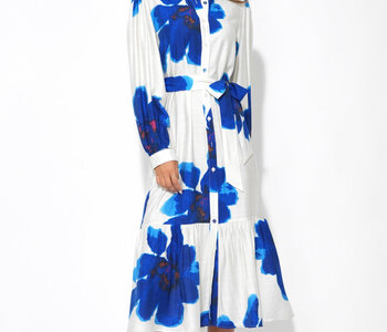 Mila Floral Midi Dress