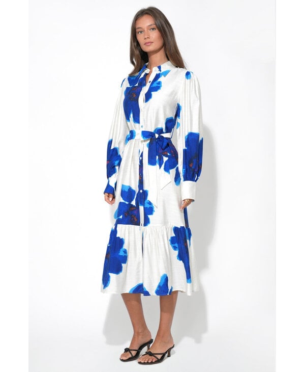 adelyn rae Mila Floral Midi Dress