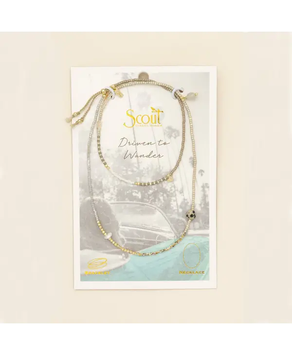 Scout Mixed Media Bracelet/Necklace