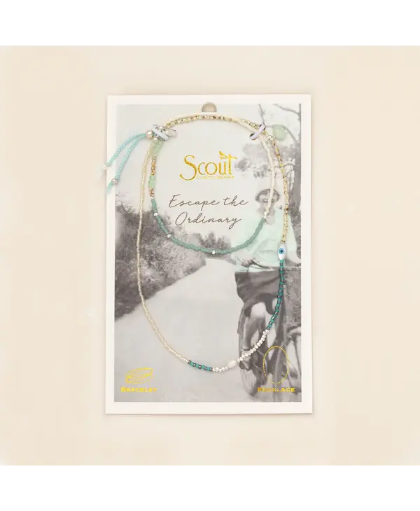 Scout Mixed Media Bracelet/Necklace