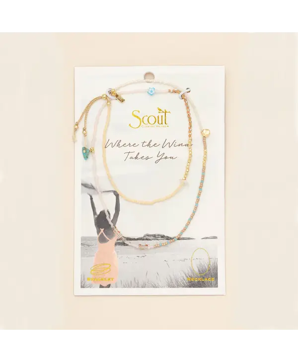 Scout Mixed Media Bracelet/Necklace