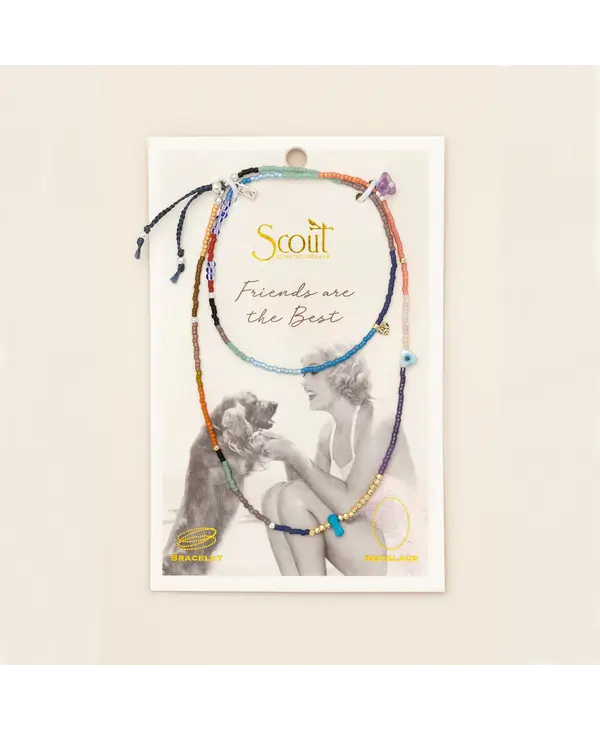 Scout Mixed Media Bracelet/Necklace