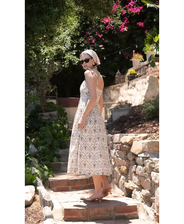 Greylin Sara Sleeveless Midi Dress