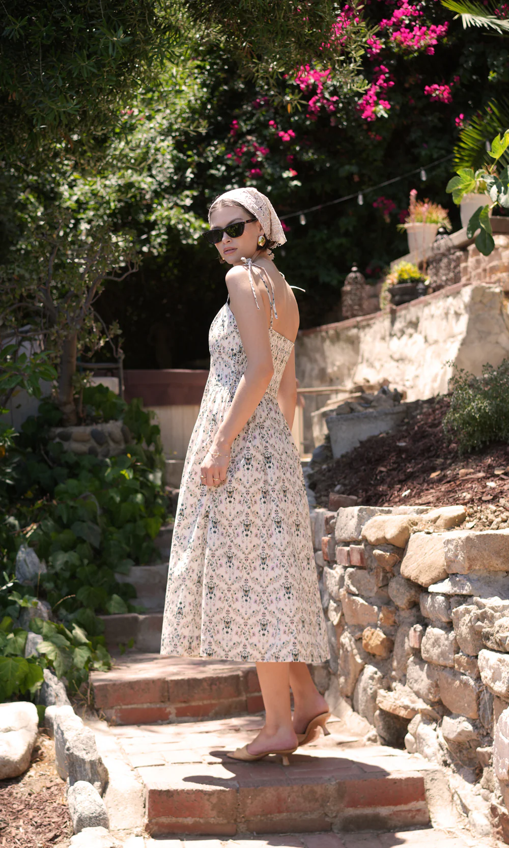 Greylin Sara Sleeveless Midi Dress