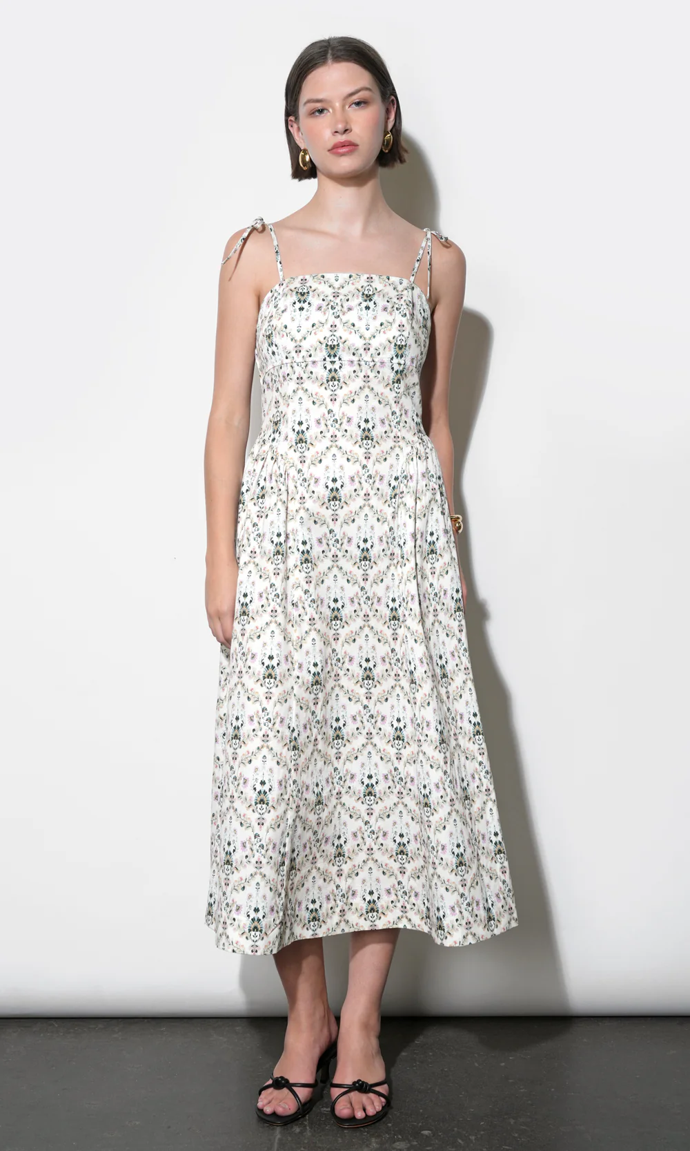 Greylin Sara Sleeveless Midi Dress