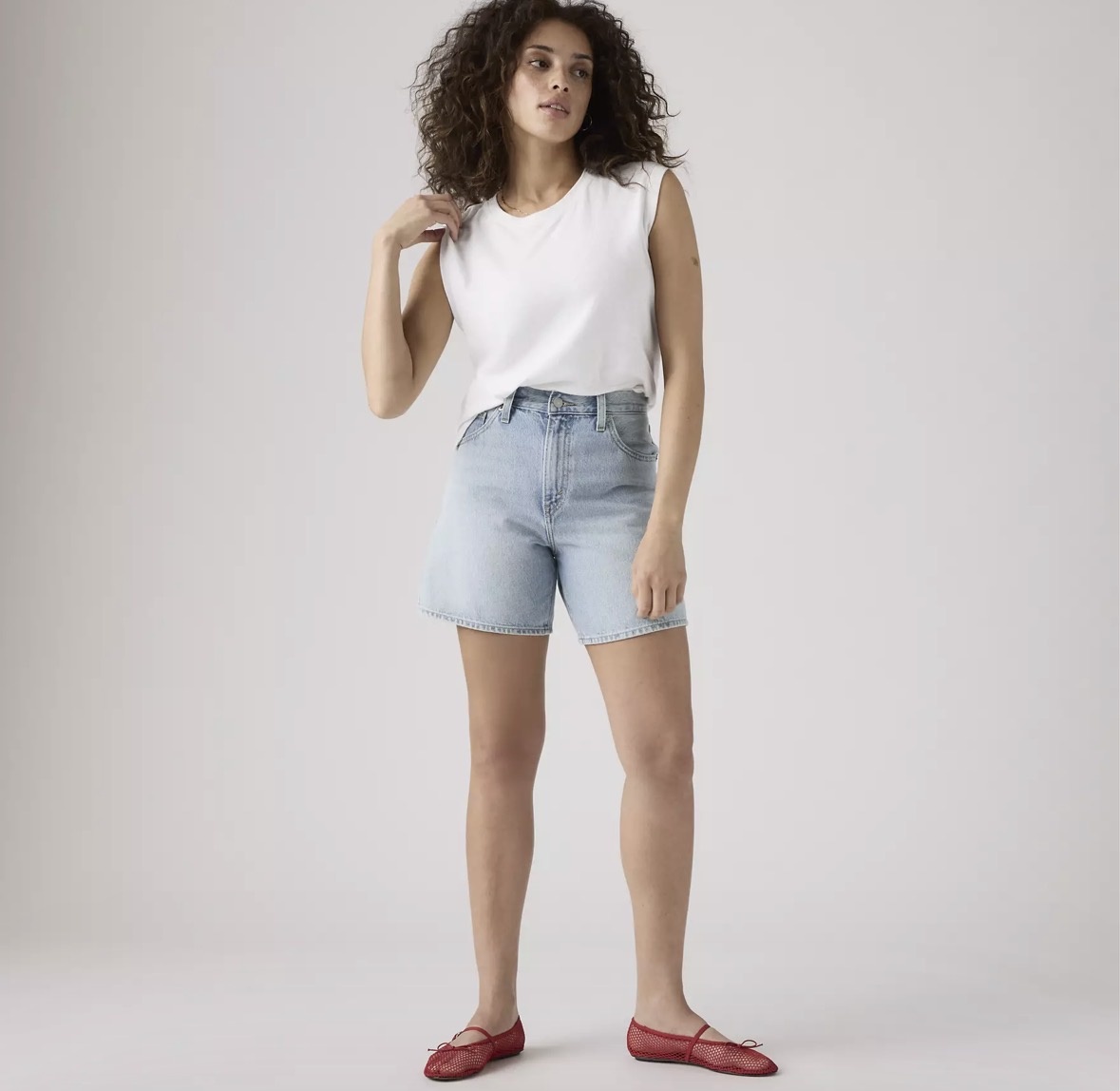 Levi Strauss & Co. High Baggy Short, Far & Wide