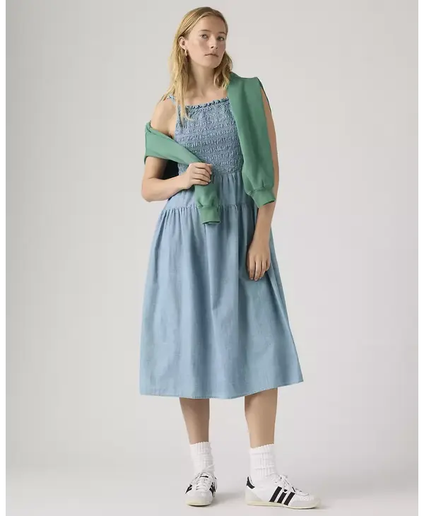 Levi Strauss & Co. Monaco Cotton Sundress, Breezy Blues