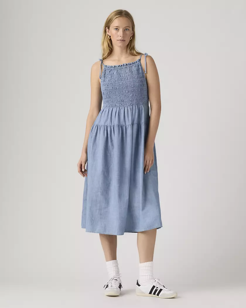 Levi Strauss & Co. Monaco Cotton Sundress, Breezy Blues