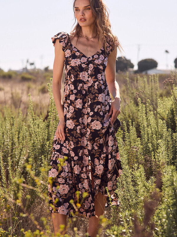 Saltwater Luxe Nandi Maxi Dress