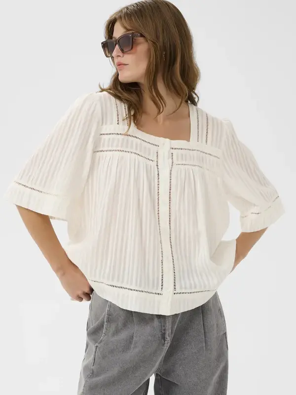 Soaked In Luxury SLBianca Blouse