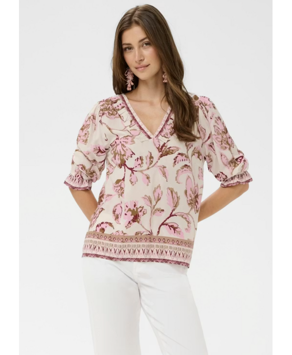 Cream CRTiah Boho Blouse 3/4 Sleeve