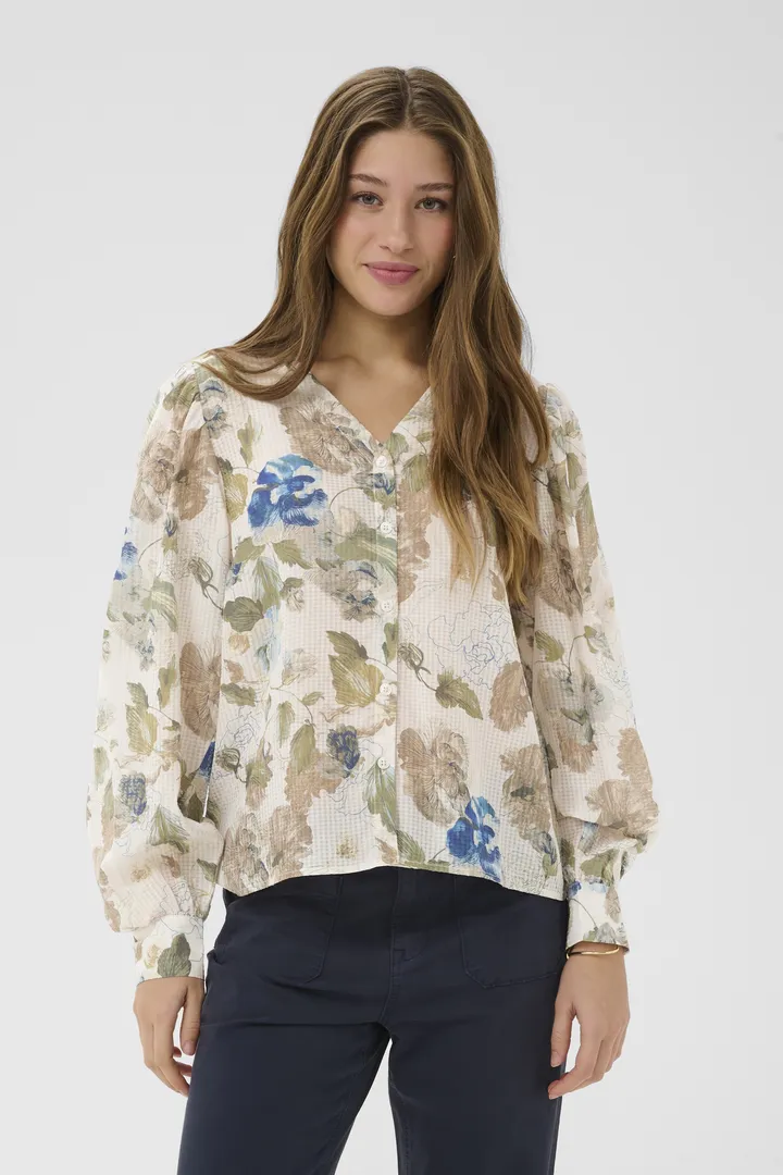 Cream CRLucia Blouse