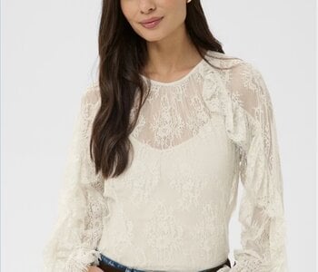 KAamelie Lace Dress Blouse