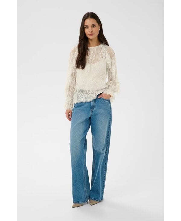 Kaffe KAamelie Lace Dress Blouse