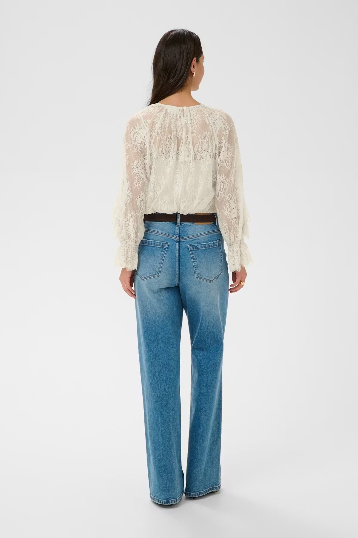 Kaffe KAamelie Lace Dress Blouse