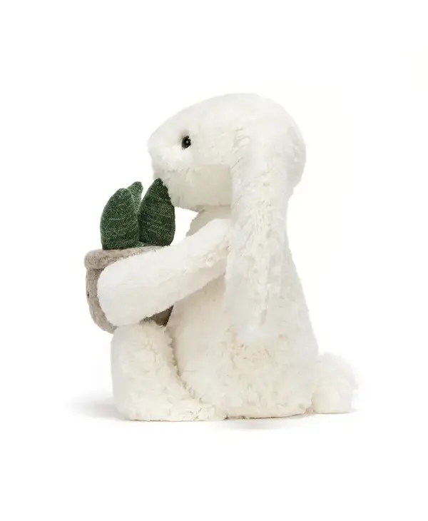 Jellycat Inc. Cream Bunny with Plant