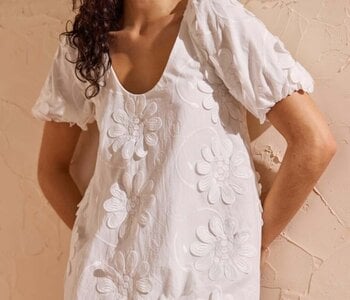 Alessia Smock Mini Dress