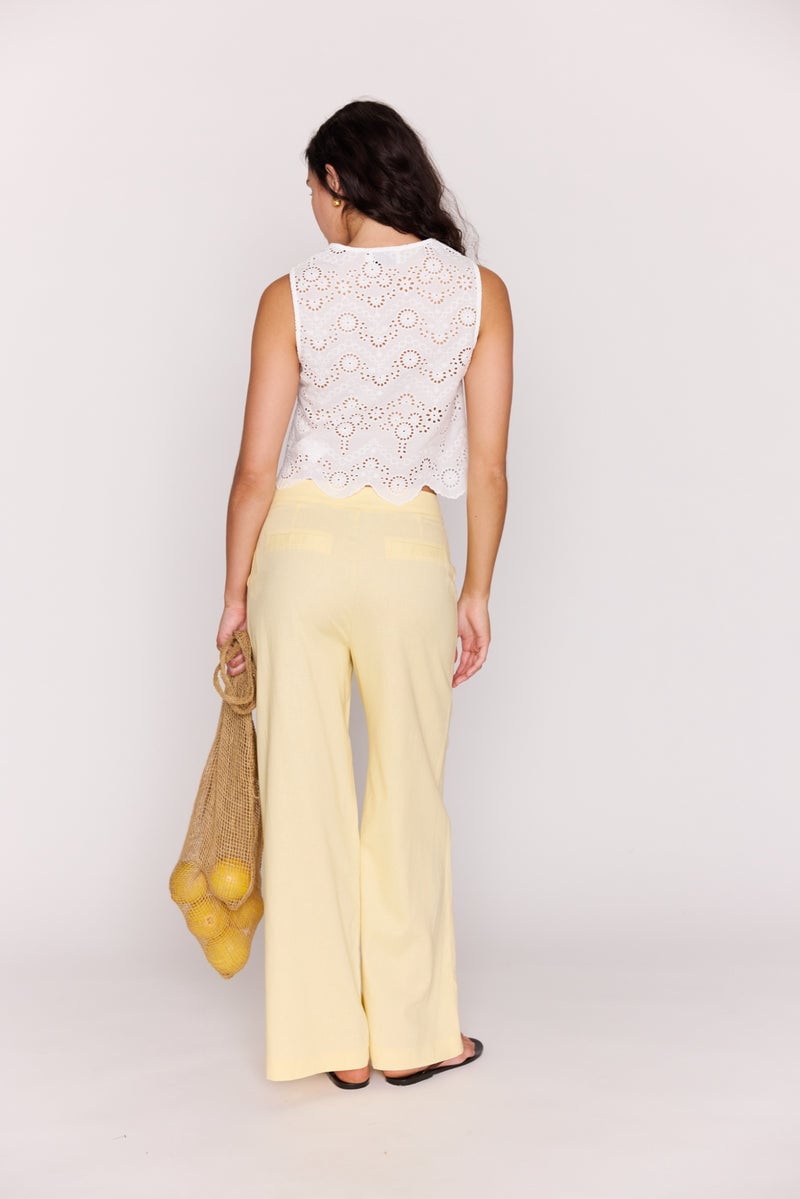 Mink Pink Tahlia Broidery Top