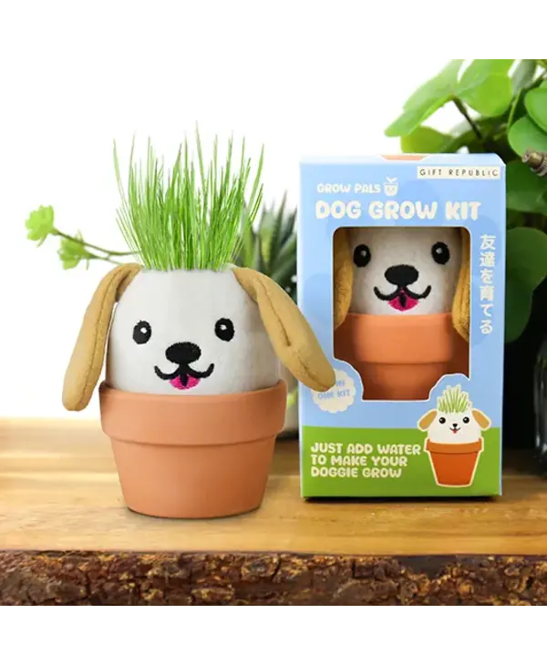 Gift Republic Dog Grow Pal – All-in-One Grass-Growing Kit
