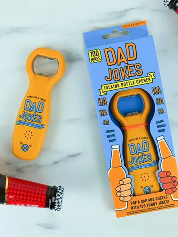 Gift Republic Dad Jokes Talking Bottle Opener