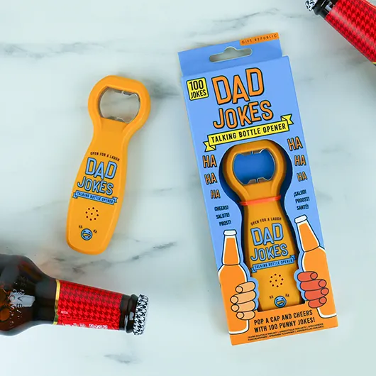 Gift Republic Dad Jokes Talking Bottle Opener