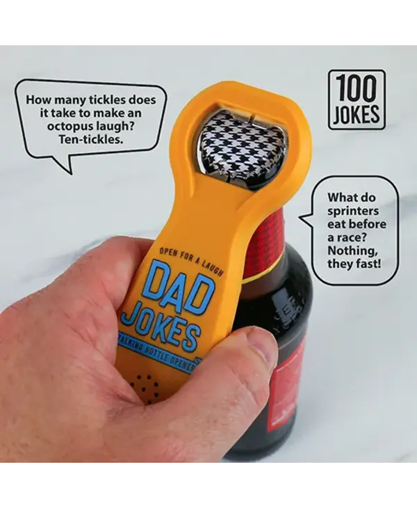 Gift Republic Dad Jokes Talking Bottle Opener