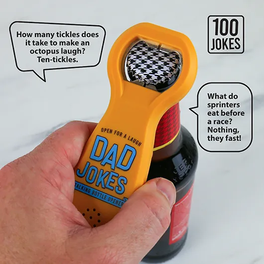 Gift Republic Dad Jokes Talking Bottle Opener