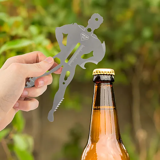 Gift Republic Super Dad Multi-Tool – 21-in-1 Superhero Gadget