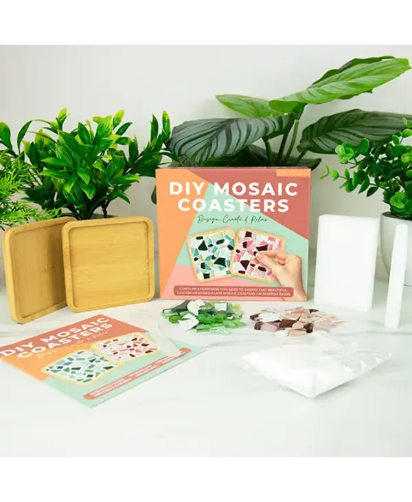 Gift Republic DIY Mosaic Coasters Kit