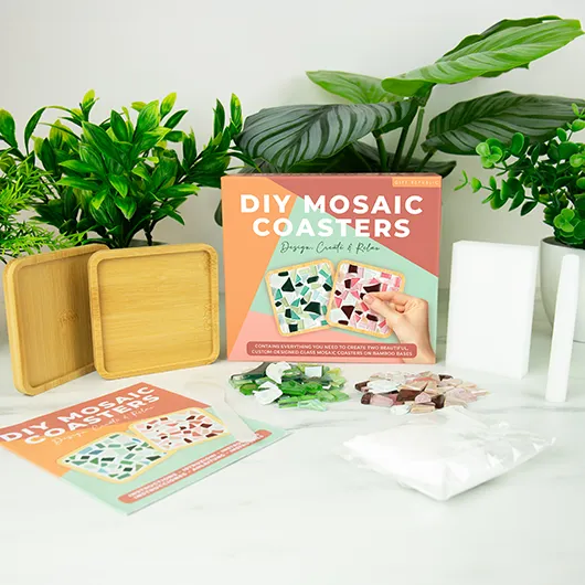Gift Republic DIY Mosaic Coasters Kit