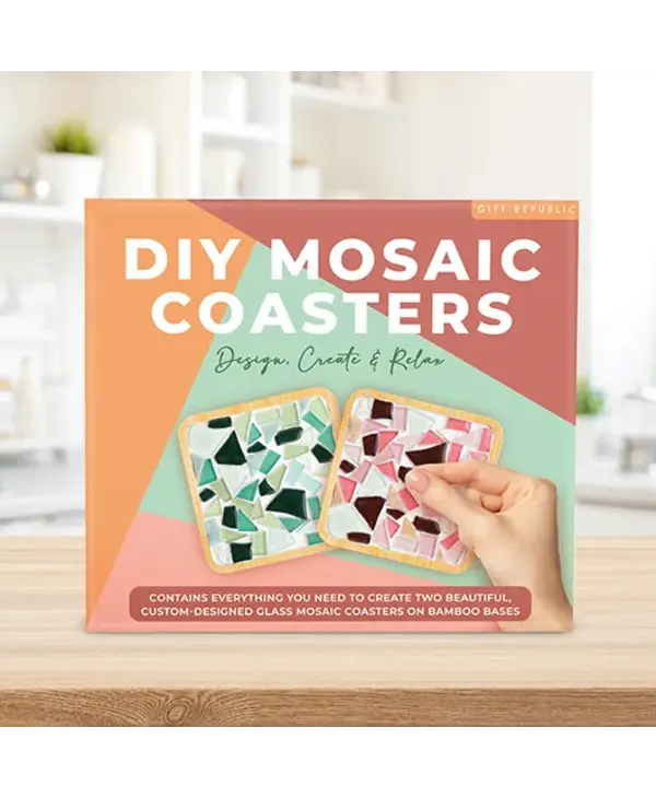 Gift Republic DIY Mosaic Coasters Kit