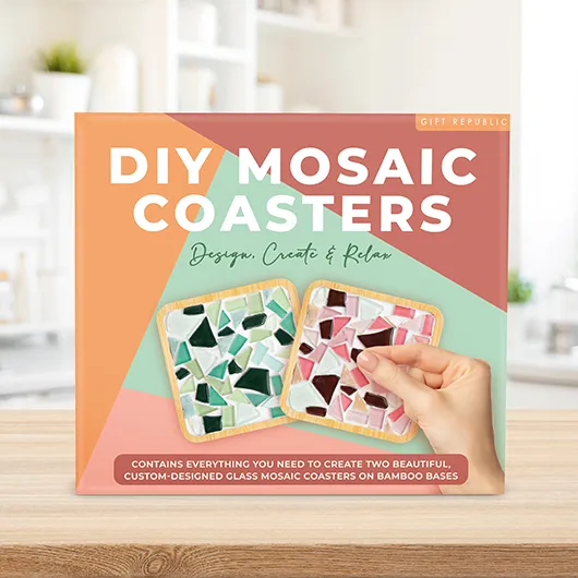 Gift Republic DIY Mosaic Coasters Kit