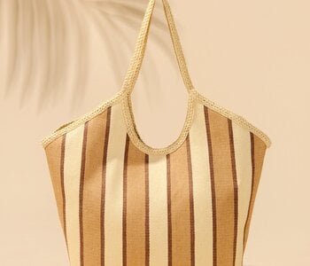 Capri Tote, Tan