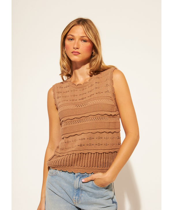 John + Jenn Husk Knit Top