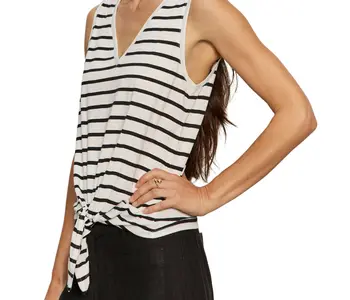 V Neck Tie Tank