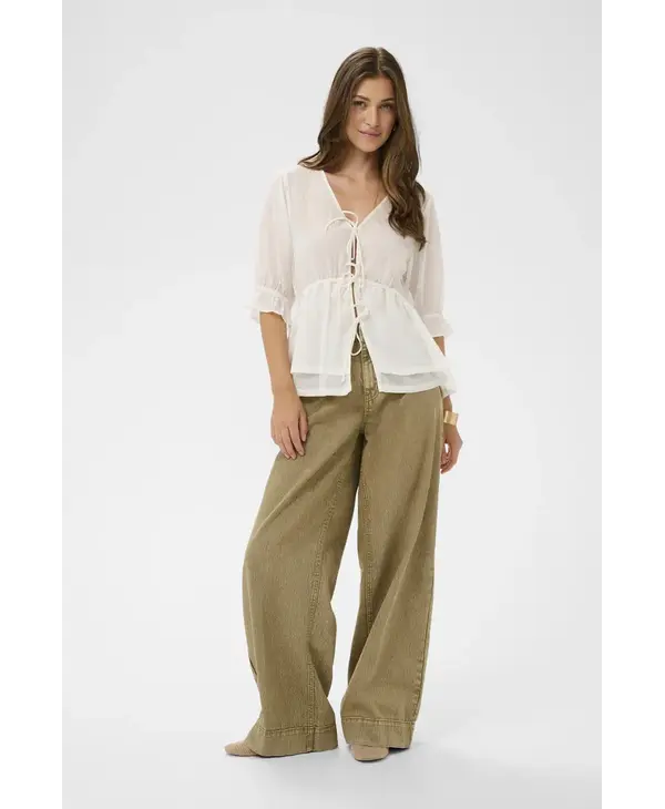 Cream CRAlmira Blouse