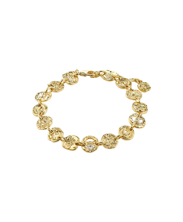 Pilgrim FIRE Crystal Coins Bracelet