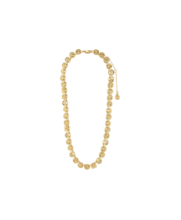 Pilgrim FIRE Coins & Crystal Necklace