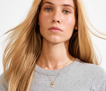 FIRE Crystal Pendant Necklace 2-in-1