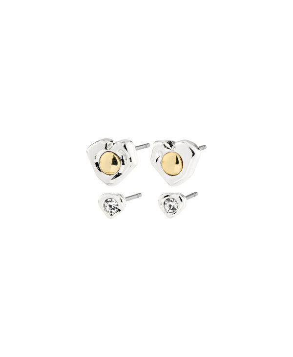 Pilgrim NOVA Earrings 2-in-1 set