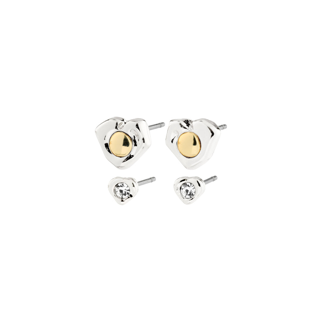 Pilgrim NOVA Earrings 2-in-1 set