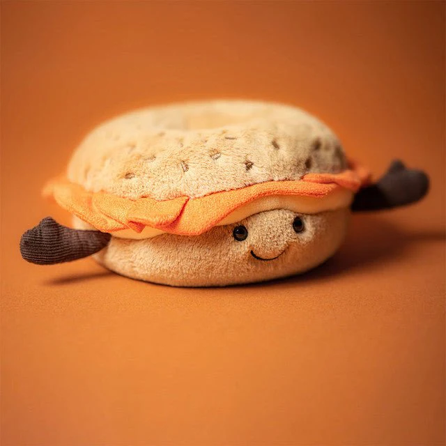 Jellycat Inc. Amuseables Bagel