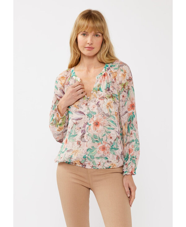 LOVESTITCH Floral Dust Top
