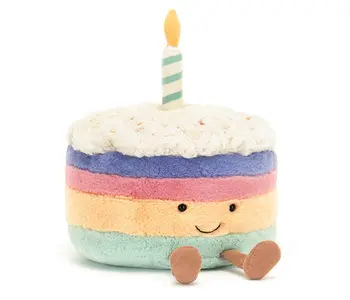 Amuseables Rainbow Birthday Cake