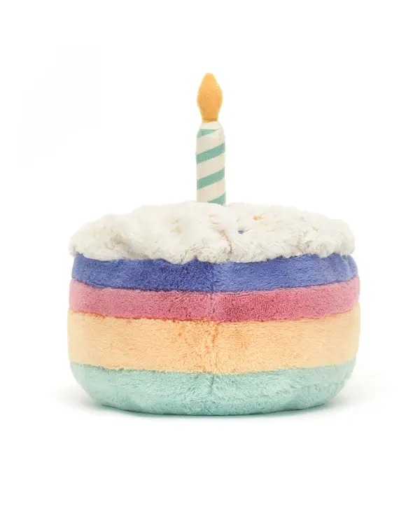 Jellycat Inc. Amuseables Rainbow Birthday Cake