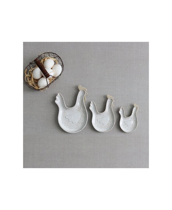 Harman Rooster Plates Set of 3